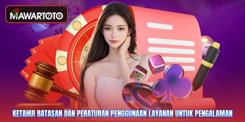 Ketahui batasan dan peraturan penggunaan layanan untuk pengalaman